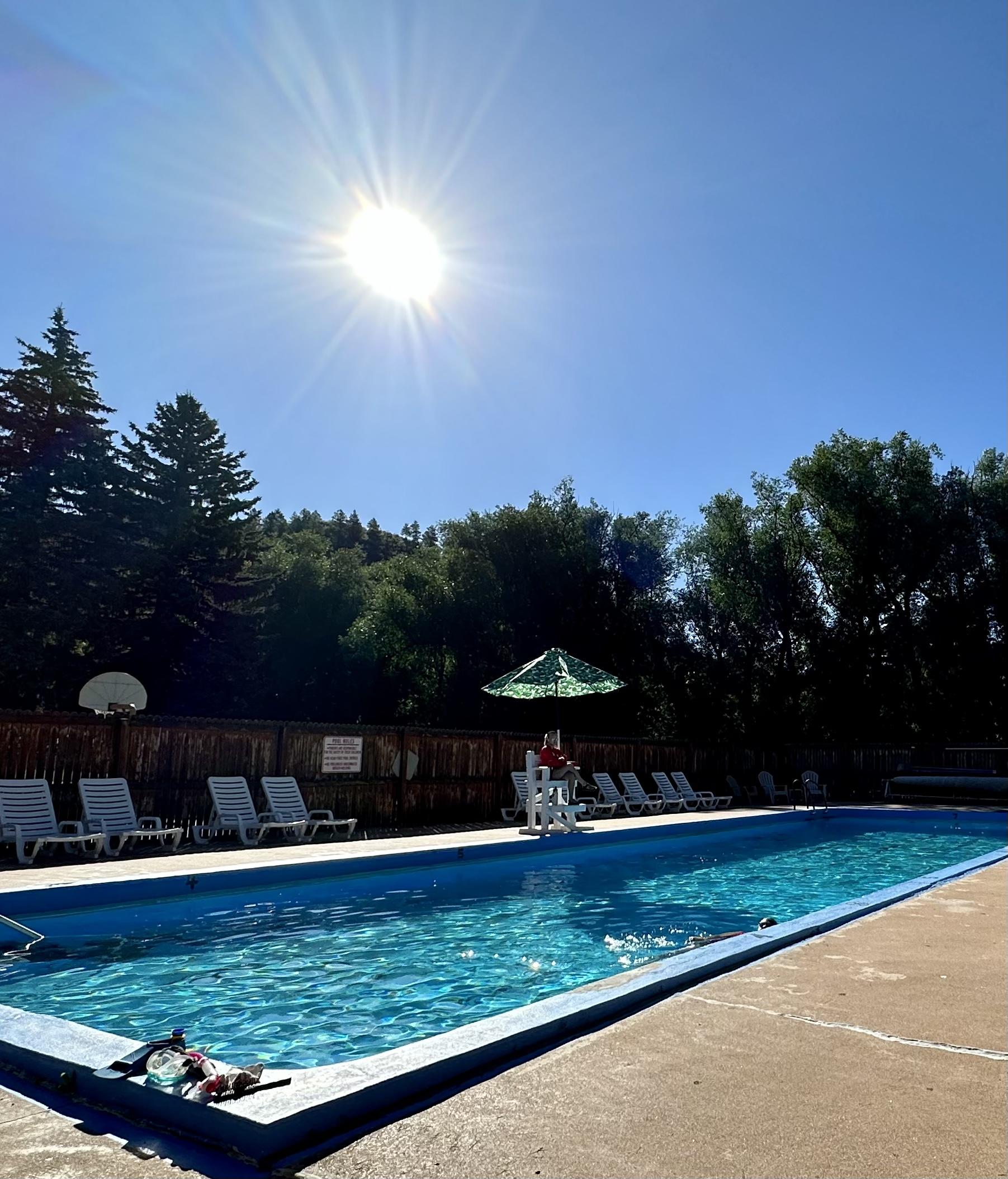 pool with life guard